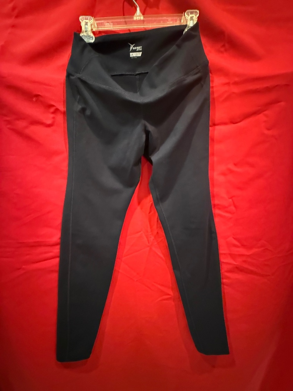 OLD NAVY LEGGINGS BLACK LARGE